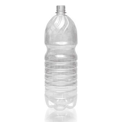 Бутылка 2000мл прозрачная П/Э 1/90шт (ВП)