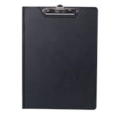 Доска-планшет с прижимом 31,8*22,8 черная(ОМ)