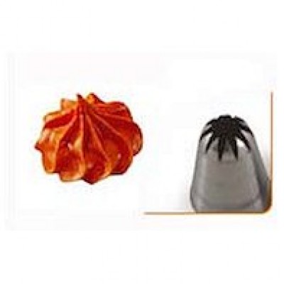 Насадка кондитерская "Закрытая звезда" d-5мм. нерж.