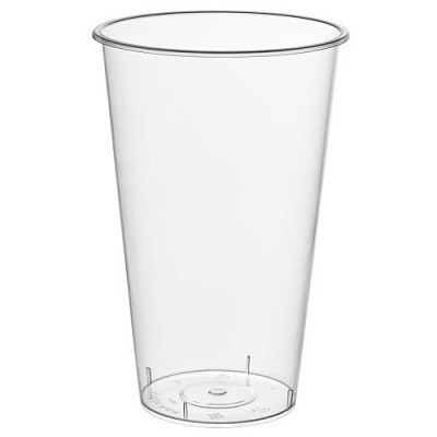 Стакан Bubble Cup, 500 мл, d90мм полипропилен, прозрачный,глянцевый1/20/400