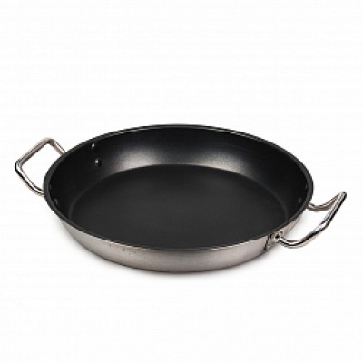 Сковорода с ручкой нерж.18/8 с антиприг.покр.(d=36см) Индукция  P.L.-Proff Cuisine