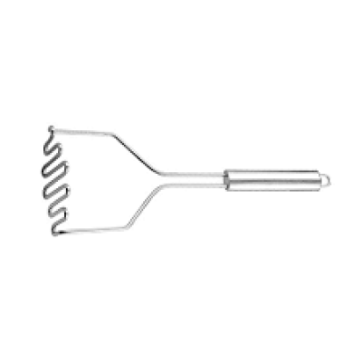 Картофелемялка 450 мм. нерж. с дерев. ручкой