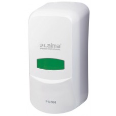 Диспенсер для жидкого мыла LAIMA PROFESSIONAL CLASSIC, НАЛИВНОЙ, 0,6 л, белый, ABS-пластик
