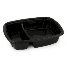 Контейнер 950 мл 230*170*50 прямоугольный черный СпК-230-50-2 1/50/300