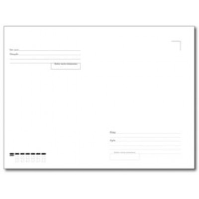 Конверт С4 отр. полоса 50шт