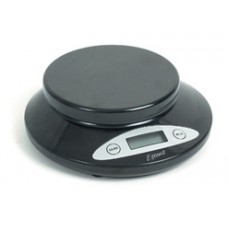 Весы электронные 5 кг/1г, черные, пластик и нержавеющая сталь (65401)