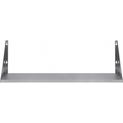 Полка настенная сплошная Luxstahl ПНК 12/3