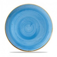 Тарелка мелкая 28,8см, без борта, Stonecast, цвет Cornflower Blue