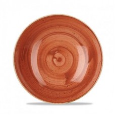 Тарелка глубокая 24,8 см 1,13л, Stonecast, цвет Spiced Orange