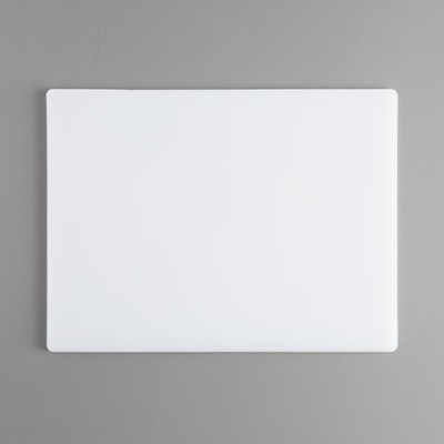 Доска разделочная 50*35*1.8см белая пласт.