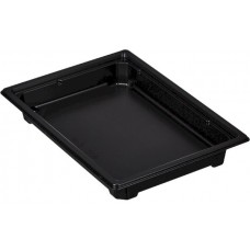 Контейнер 400мл 182х127х20мм, с крышкой ЧЕРНЫЙ СУШИ ПР-С-19Д "А" 1/70/420