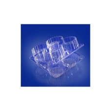 Контейнер для пироженых 4шт 1/380(ПР)