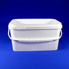 Ведро прямоугольное с ручкой 5,8 л,