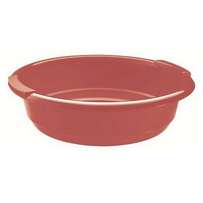Миска 5,0 л d=32 см. п/п бордовый /44/