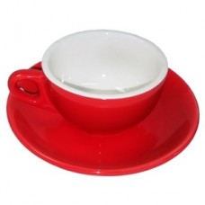 Чайная пара "Бариста", 280 мл, красный цвет, P.L. Proff Cuisine