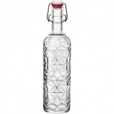 Бутылка с крышкой «Ориент» стекло 1,045л D=85,2,H=323,5мм прозр.