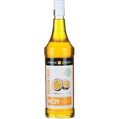 Сироп Маракуйя «Pinch&Drop»; стекло; 1л; D=85, H=330мм