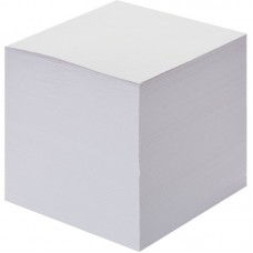 Блок-кубик 9*9*9см. белый