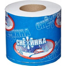 Туалетная бумага СНЕЖИНКА  рулон с/втулкой 1/48шт