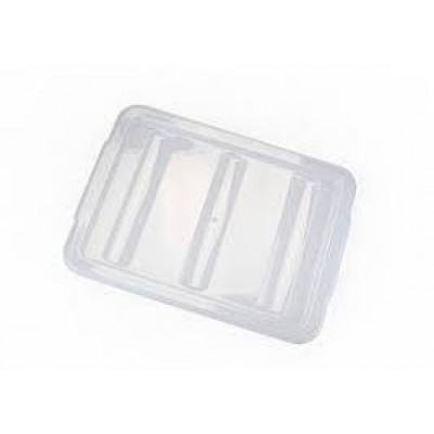 Емкость для столовых приборов 4 секции 53*32,5 см. пласт. прозрачная APS