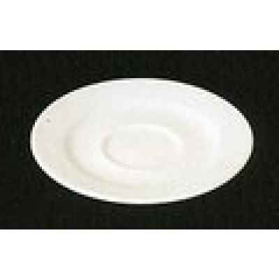 Блюдце круглое d=14.5 см., для чашки арт.S0246,S0875,S8182 фарфор,молочно-белый, SandStone