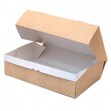 Коробка  для  кондитерских изделий 1900ml, картон, 230х140х60 мм