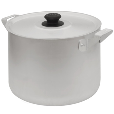 Кастрюля 15л алюмин. 2 ручки