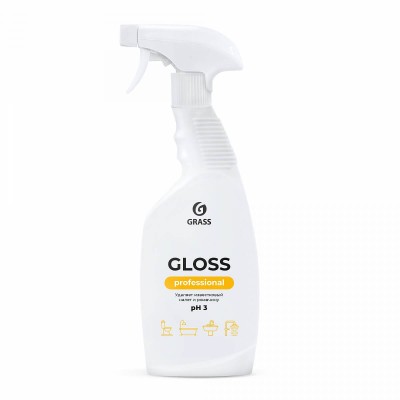ГЛОСС Средство моющее кислотное "Gloss" Professional, /флакон 600мл./ 1/8