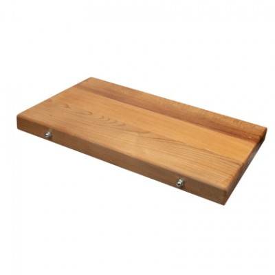 Доска разделочная 700х300х40 бук с желез.стяжками