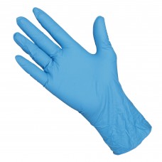 Перчатки нитриловые М синие, 50пар(МС)