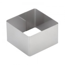 Кольцо д/выкладки/выпечки "Квадрат" 7*7*5см. Кольцо д/выкладки/выпечки "Квадрат" 7*7*5см.