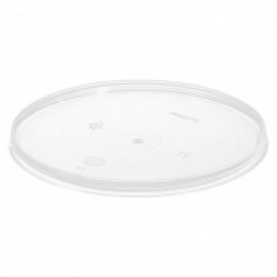 Крышка д/ведра 1л. прозрачное d-130мм. 1/400