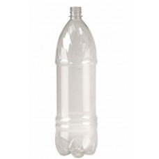 Бутылка 1500мл прозрачная с крышкой П/Э 1/100шт(ВП)