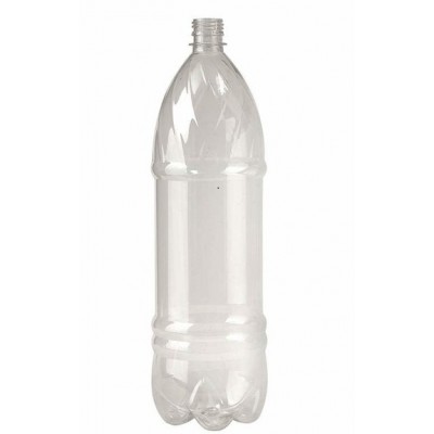 Бутылка 1500мл прозрачная с крышкой П/Э 1/100шт(ВП)