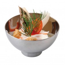 Форма д/фуршета ЧАША 72мл. серебро 1/50