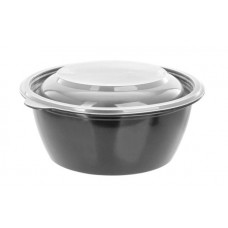 Контейнер 500мл. с крышкой ПЛОШКА ПП 1/540шт.(ПР)