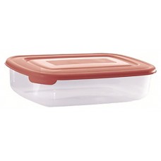 Контейнер для пищ. продуктов прямоуг. 0,45 л 16*10,5*4,5см п/п бордовый Контейнер для пищ. продуктов прямоуг. 0,45 л 16*10,5*4,5см п/п бордовый