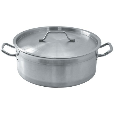 Котел 35 л низкий профессиональный Luxstahl