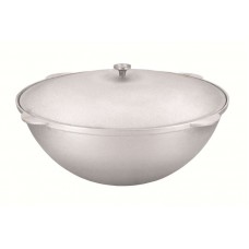 Казан литой 28л с крышкой