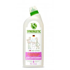 СИНЕРГЕТИК средство кислотное, гелеобразное, биоразлагаемое для мытья сантехники "Synergetic" 1л