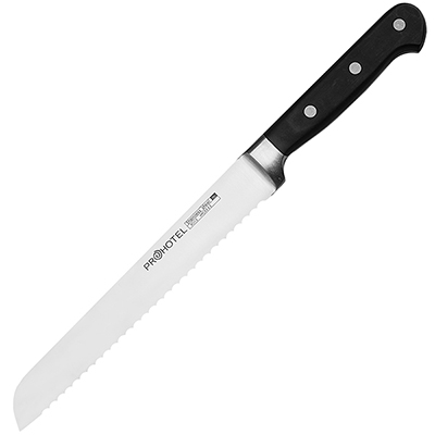 Нож д/хлеба «Проотель» сталь нерж.,пластик; L=34/20.5,B=2.7см