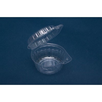 Контейнер одноразовый PR-251(1 пирожное) d-верх 95мм;d-низ 80мм;h-70мм; 1/20шт/уп.